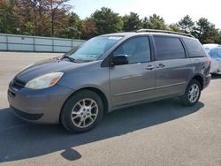 Salvage cars for sale at Brookhaven, NY auction: 2004 Toyota Sienna LE