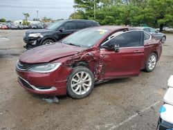 Chrysler salvage cars for sale: 2015 Chrysler 200 C