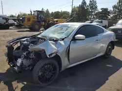 Salvage cars for sale at Denver, CO auction: 2013 Infiniti G37