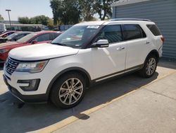 Ford salvage cars for sale: 2016 Ford Explorer Limited