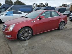 Salvage cars for sale at Hayward, CA auction: 2010 Cadillac CTS Premium Collection