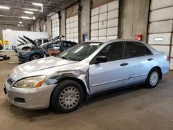 Honda salvage cars for sale: 2006 Honda Accord Value