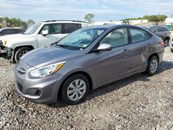 Salvage cars for sale at Hueytown, AL auction: 2017 Hyundai Accent SE