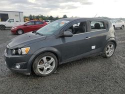 Chevrolet Sonic ltz salvage cars for sale: 2016 Chevrolet Sonic LTZ