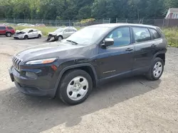 Jeep salvage cars for sale: 2014 Jeep Cherokee Sport