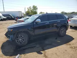 Jeep Grand Cherokee Limited salvage cars for sale: 2017 Jeep Grand Cherokee Limited