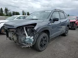 Salvage cars for sale at Portland, OR auction: 2022 Subaru Forester Wilderness