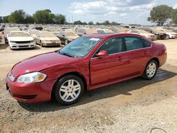 Chevrolet salvage cars for sale: 2015 Chevrolet Impala Limited LT