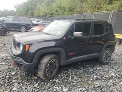 Jeep salvage cars for sale: 2017 Jeep Renegade Trailhawk