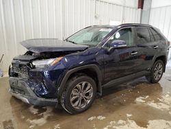 Salvage cars for sale at Franklin, WI auction: 2022 Toyota Rav4 Limited