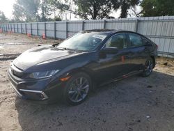 Salvage cars for sale at Riverview, FL auction: 2019 Honda Civic EX