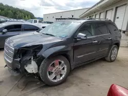 GMC salvage cars for sale: 2013 GMC Acadia Denali