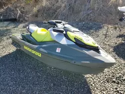 Salvage boats for sale at Reno, NV auction: 2020 Seadoo Jetski