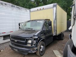 Chevrolet salvage cars for sale: 2000 Chevrolet Express G3500