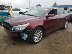 Salvage cars for sale at Woodhaven, MI auction: 2015 Buick Lacrosse