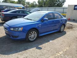 Salvage cars for sale at Wichita, KS auction: 2015 Mitsubishi Lancer ES