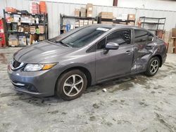 Salvage cars for sale at Spartanburg, SC auction: 2015 Honda Civic SE