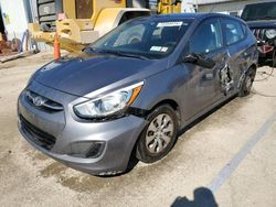 Salvage cars for sale at Pekin, IL auction: 2015 Hyundai Accent GS