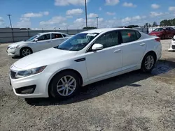 Salvage cars for sale at Lumberton, NC auction: 2013 KIA Optima LX