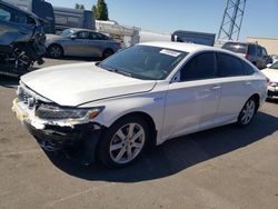 Salvage cars for sale at Hayward, CA auction: 2022 Honda Accord Hybrid Sport