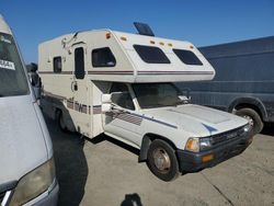 Salvage trucks for sale at San Diego, CA auction: 1989 Toyota Pickup Cab Chassis Super Long Wheelbase