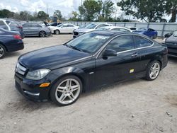 Mercedes-Benz salvage cars for sale: 2012 Mercedes-Benz C 250