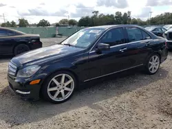 Vehiculos salvage en venta de Copart Arcadia, FL: 2013 Mercedes-Benz C 300 4matic