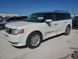 Salvage cars for sale at Haslet, TX auction: 2012 Ford Flex SEL