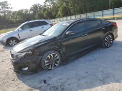 Salvage cars for sale at Fort Pierce, FL auction: 2015 KIA Optima SX