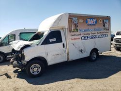 Salvage trucks for sale at Houston, TX auction: 2013 Chevrolet Express G3500