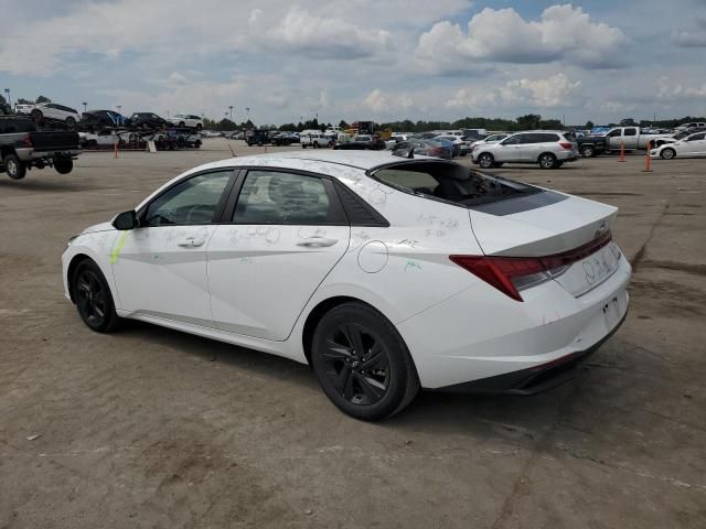 2022 Hyundai Elantra Blue