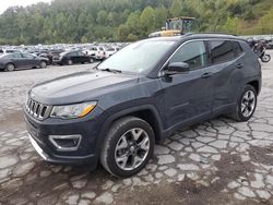 Jeep Compass salvage cars for sale: 2018 Jeep Compass Limited