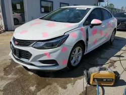 Salvage cars for sale at Pekin, IL auction: 2018 Chevrolet Cruze LT