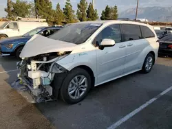 Toyota salvage cars for sale: 2024 Toyota Sienna XLE