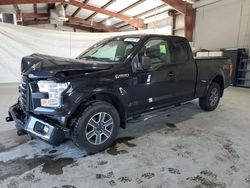 Salvage cars for sale at North Billerica, MA auction: 2016 Ford F150 Super Cab