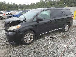 Salvage cars for sale at Ellenwood, GA auction: 2012 Toyota Sienna XLE