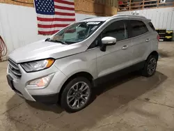 Ford salvage cars for sale: 2020 Ford Ecosport Titanium