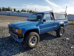 Salvage cars for sale at Portland, OR auction: 1987 Toyota Pickup RN63 STD