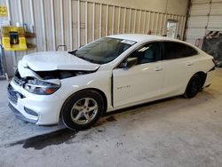 Chevrolet salvage cars for sale: 2016 Chevrolet Malibu LS