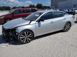 Nissan salvage cars for sale: 2022 Nissan Altima SR