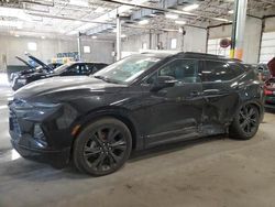 Salvage cars for sale at Blaine, MN auction: 2019 Chevrolet Blazer RS