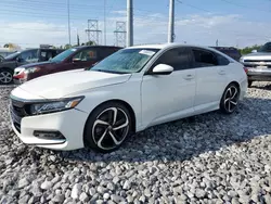 Salvage cars for sale at New Orleans, LA auction: 2020 Honda Accord Sport