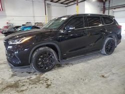 Toyota Highlander salvage cars for sale: 2022 Toyota Highlander Hybrid Limited