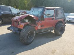 Jeep Wrangler Commando salvage cars for sale: 2003 Jeep Wrangler Commando