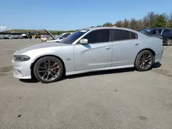 Salvage cars for sale at Brookhaven, NY auction: 2022 Dodge Charger Scat Pack