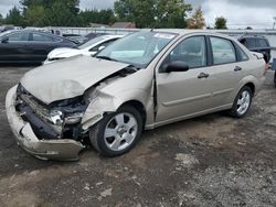 Ford salvage cars for sale: 2006 Ford Focus ZX4