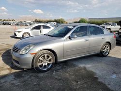 Salvage cars for sale from Copart Las Vegas, NV: 2005 Infiniti G35