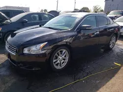 Salvage cars for sale at Chicago Heights, IL auction: 2011 Nissan Maxima S