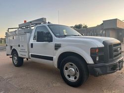 Salvage trucks for sale at Oklahoma City, OK auction: 2008 Ford F350 SRW Super Duty