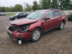 Subaru salvage cars for sale: 2019 Subaru Outback 2.5I Premium